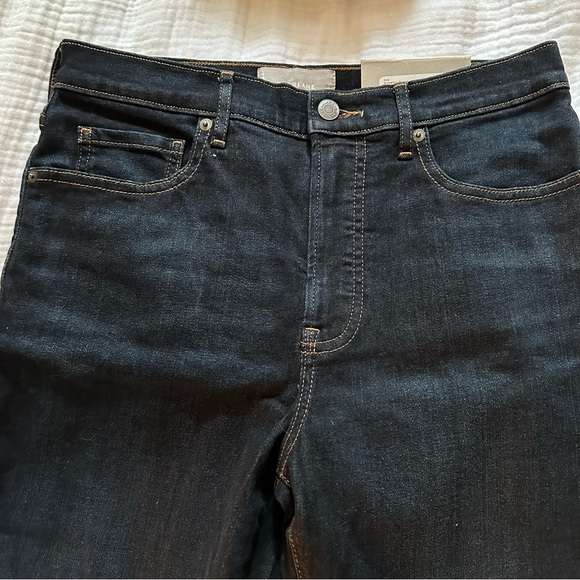 NWT everlane authentic stretch high-rise skinny jeans deep indigo sz 29 tall - Picture 3 of 8